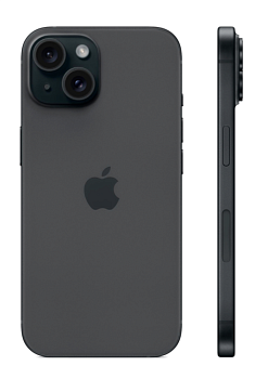 iPhone 15 128 гб black (черный)