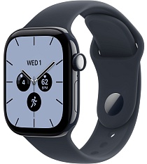 Умные часы Apple Watch Series 12 46mm Night Blue Ceramic Case with Sport Band Navy Blue