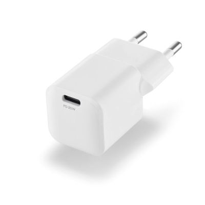 Фото 1 — Сетевое зарядное устройство uBear Pulse 20W Type-C, белый