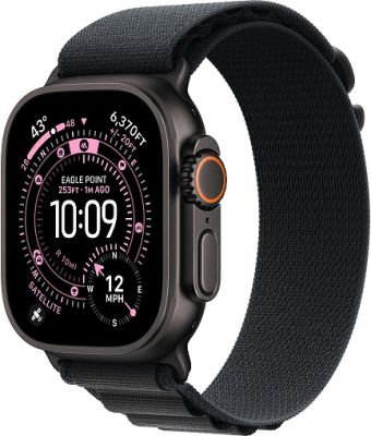Фото 1 — Apple Watch Ultra 3 (2025) 49mm Black Titanium Case with Black Alpine Loop