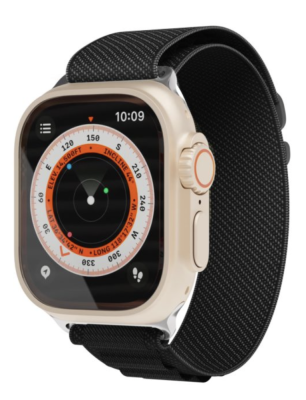 Фото 1 — Ремешок "vlp" Apple Watch 42/44/45/49mm, Extreme Band черный нейлон