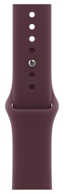 Фото 3 — Умные часы Apple Watch Series 12 42mm Black Aluminum Case with Sport Band Burgundy