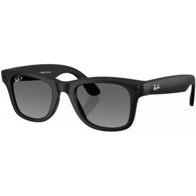 Фото 1 — Умные очки Ray-Ban Wayfarer RW4012 Matte Black/Polar Gradient Graphite (M)