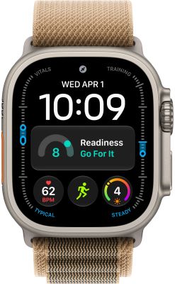 Фото 2 — Apple Watch Ultra 4 (2026) 49mm Natural Titanium Case with Desert Alpine Loop Medium