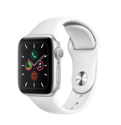 Фото 1 — Ремешок Apple Watch 38/40 силиконовый белый
