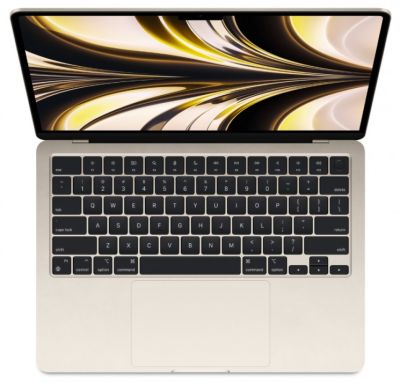 Фото 2 — Apple MacBook Air 13" (M2 8C CPU, 10C GPU, 2022) 8 ГБ, 512 ГБ SSD, Сияющая звезда MLY23