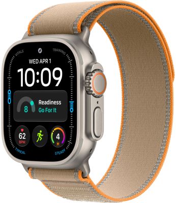 Фото 2 — Apple Watch Ultra 4 (2026) 49mm Natural Titanium Case with Sand Trail Loop (M/L)