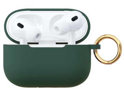 Фото 1 — Чехол силиконовый "vlp" Soft Touch Apple AirPods Pro 2, темно-зеленый