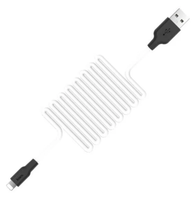 Фото 1 — Кабель HOCO X21 Plus (3.0A) USB to Lightning 1м (синий)