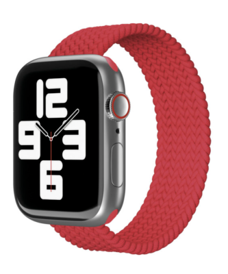 Фото 1 — Ремешок "vlp" Apple Watch 42/44/45, S/M, 2шт, красный нейлон