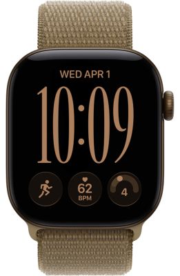 Фото 2 — Умные часы Apple Watch Series 12 46mm Dark Bronze Aluminum Case with Sport Loop Olive