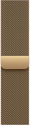 Фото 3 — Apple Watch Series 12 46mm Natural Titanium Case with Milanese Loop Radiant Gold (M/L)