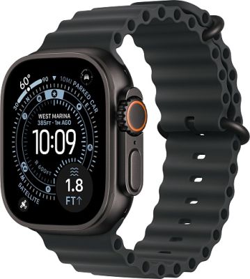 Фото 1 — Apple Watch Ultra 3 (2025) 49mm Black Titanium Case with Black Ocean Band