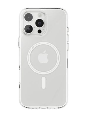 Фото 1 — Чехол защитный "vlp" Puro Case с MagSafe для iPhone 16 Pro, прозрачный