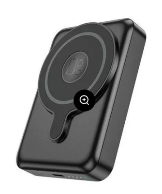 Фото 1 — Аккумулятор внешний HOCO Q11 Expressar 10000mAh, 1xUSB-C, 2А, PD20W, QC3.0, Qi15W, LED, Li-Pol (черн