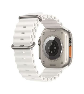 Фото 3 — Apple Watch Ultra 49 мм, корпус из титана, ремешок Ocean Белый