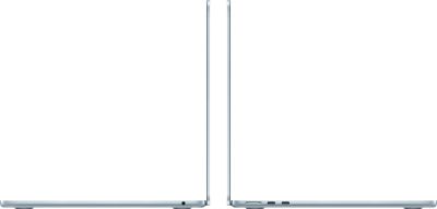 Фото 3 — Ноутбук Apple MacBook Air 15 (M5, 10C CPU/10C GPU, 2026), 16 ГБ, 512 ГБ SSD, Sky Blue (небесно-голубой) MDVQ4