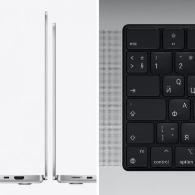 Фото 3 — Apple MacBook Pro 16" (M1 Pro 10C CPU, 16C GPU, 2021) 16 ГБ, 512 ГБ SSD, Серебристый MK1E3