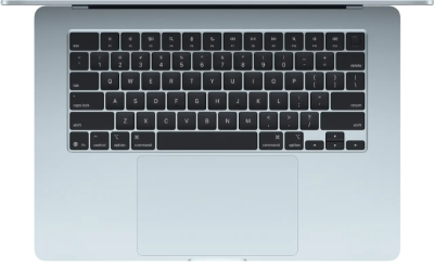 Фото 5 — Ноутбук Apple MacBook Air 13 (M5, 10C CPU/8C GPU, 2026), 16 ГБ, 512 ГБ SSD, Sky Blue (небесно-голубо