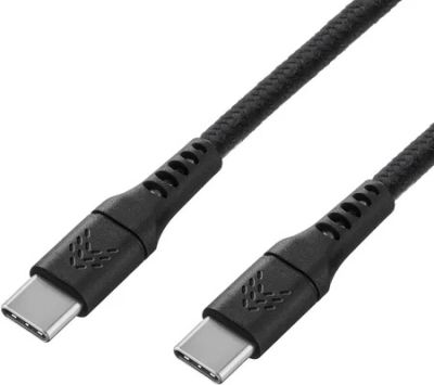 Фото 2 — Кабель ROCKET Contact, USB-C/USB-C 1м, черный