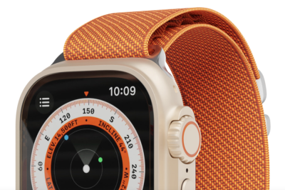 Фото 2 — Ремешок "vlp" Apple Watch 42/44/45/49mm, Extreme Band оранжевый нейлон