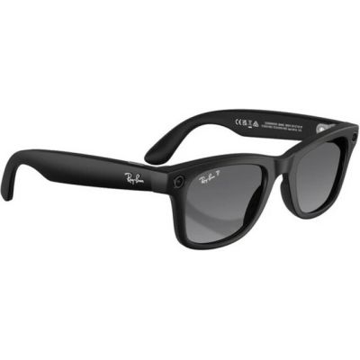 Фото 2 — Умные очки Ray-Ban Wayfarer RW4012 Matte Black/Polar Gradient Graphite (M)
