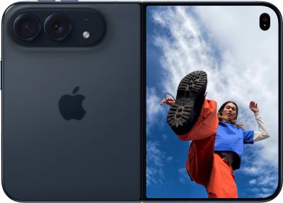 Apple iPhone Duo 1 ТБ, Night Sky — вид сзади и внутренний экран