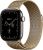 Apple Watch Series 12 46mm Natural Titanium Case with Milanese Loop Radiant Gold (M/L)