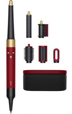 Фото 1 — Фен-стайлер Dyson Airwrap i.d. Straight+Wavy HS08 Red Velvet/Gold