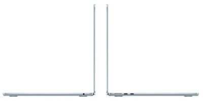 Фото 4 — Apple MacBook Air 13 (M4, 10C CPU/8C GPU, 2025), 16 ГБ, 256 ГБ SSD, Sky Blue (небесно-голубой) MC6T4