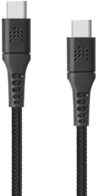 Фото 1 — Кабель ROCKET Contact, USB-C/USB-C 1м, черный