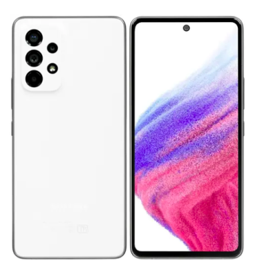 Фото 1 — Смартфон Samsung Galaxy A53 5G 8/256 ГБ, White (белый)