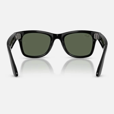 Фото 2 — Умные-Очки Ray-Ban Wayfarer RW4012 Shiny Black/G15 Green (M)