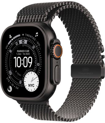 Фото 1 — Apple Watch Ultra 3, 49 мм, Black Titanium Milanese Loop Black