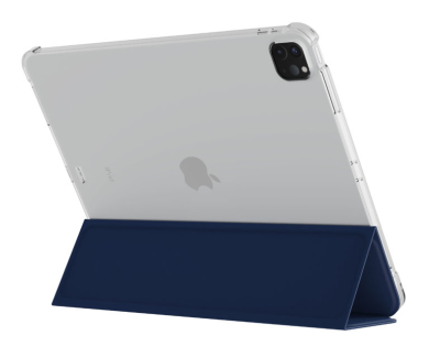Фото 2 — Чехол защитный "vlp" Dual Folio для iPad Pro 2021 (11''), темно-синий