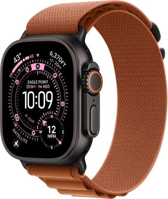 Фото 1 — Apple Watch Ultra 3 (2025) 49mm Black Titanium Case with Terra Cotta Alpine Loop