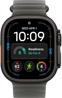 Фото 2 — Apple Watch Ultra 4 (2026) 49mm Black Titanium Case with Translucent Black Ocean Band