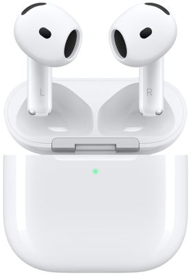 Фото 2 — Беспроводные наушники Apple AirPods 5 with Wireless Charging Case, белый (MKFT4)