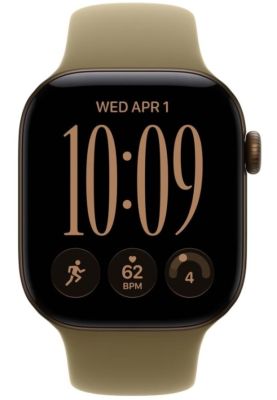 Фото 2 — Умные часы Apple Watch Series 12 42mm Dark Bronze Aluminum Case with Sport Band Olive