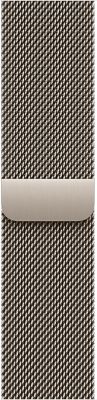 Фото 4 — Apple Watch Series 12 42mm Natural Titanium Case with Milanese Loop Natural