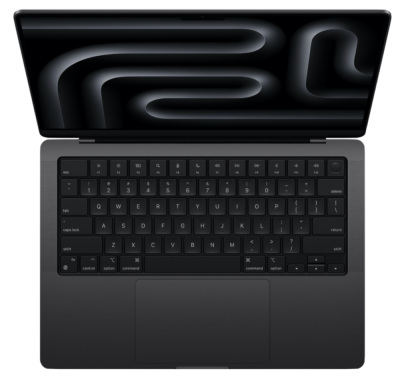 Фото 2 — Apple MacBook Pro 14" (M3 Pro 11C CPU, 14C GPU, 2023) 18 ГБ, 512 ГБ SSD, чёрный космос MRX33