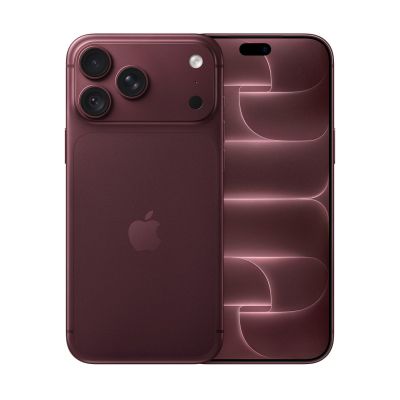 Apple iPhone 18 Pro Max eSIM 512 ГБ, Burgundy — вид сзади и спереди