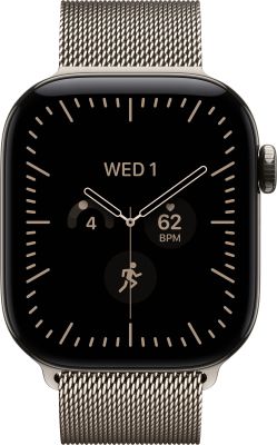 Фото 3 — Apple Watch Series 12 42mm Natural Titanium Case with Milanese Loop Natural