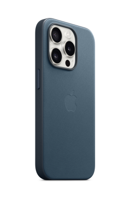 Фото 2 — Чехол защитный iPhone 15 Pro FineWoven Case with MagSafe Premium Pacific Blue