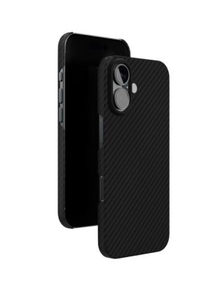 Фото 2 — Чехол защитный "vlp" Kevlar Case с MagSafe для iPhone 16, черный