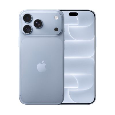 Apple iPhone 18 Pro Max eSIM 512 ГБ, Glacier — вид сзади и спереди